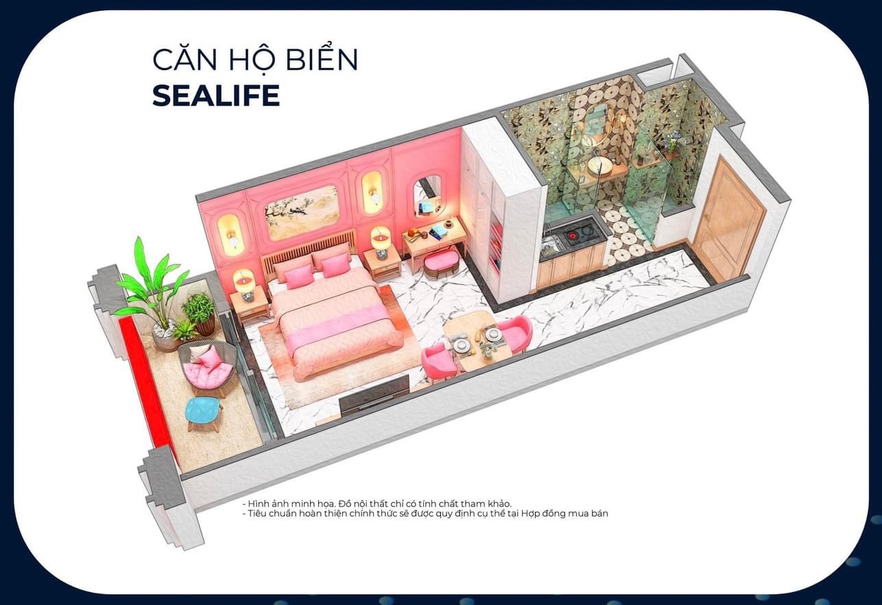 Căn hộ 5way studio